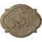 Ekena Millwork Waltz Ceiling Medallion (Fits Canopies up to 4 1/2"), 21 1/4"W x 17 3/8"H x 1"P, Gobi Desert Crackle CM21WAGDC - alternate 1